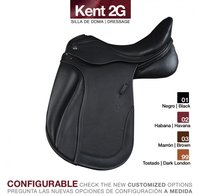 Zaldi Kent 2G Dressuur zadel met verstelbare boom