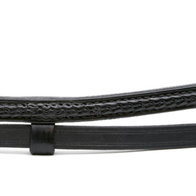 HILBAR hoge neusriem, zwart