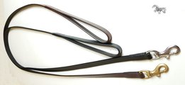 Hondenriem leer 1.50 m - 20mm