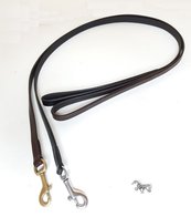 Hondenriem leer 1.20 m - 18mm