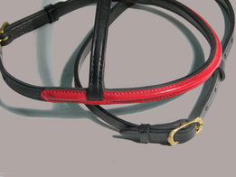 Hilbar hoge neusriem rood