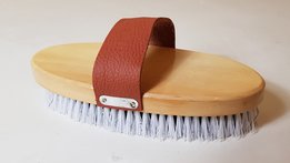 Borstel houten handvat, ionisch borstel body brush Natural Horse Products