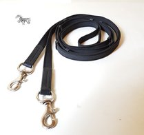 A-slip teugel met musketons en stops Westend