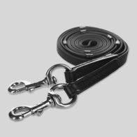 Top Reiter Super-Gripp-Zügel -m. stegen / Super Grip Teugel Biothane met stops