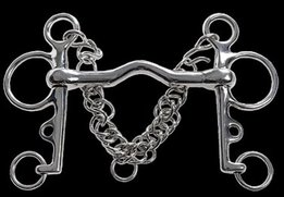 Pelham roterend en met tongvrijheid