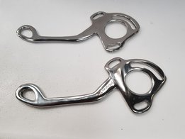 Scharen - hackamore - Shanks met bewegingsruimte kopstuk