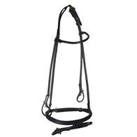 Karlslund rondgenaaid hoofdstel gecombineerde neusriem