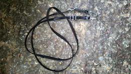 Webband teugel met veermusketon