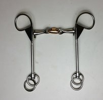 IJslands Scharenbit/Kandare Westeind Dubbelgebroken