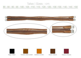 Zaldi leren veelzijdigheidsingel.