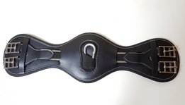 Contour dressuursingel leer met elastiek Westeind