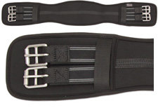 Dressuur singel Neopreen met elastiek Shires