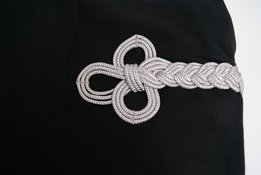 Fleece wedstrijddeken, showrug.