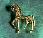 Paard van Troje, broche