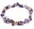 armband amethist vrije vorm steentjes