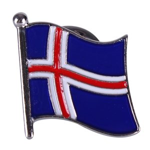 IJslandse vlag Reversspeld/Pin